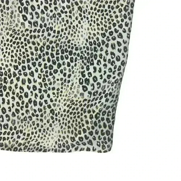 Banana Republic Fac. Leopard Print Camisole XS Multicolor V-Neck Tank Top - Picture 7 of 8